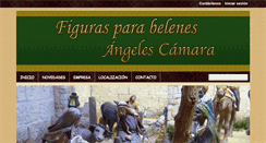 Desktop Screenshot of figurasparabelenesangelescamara.com