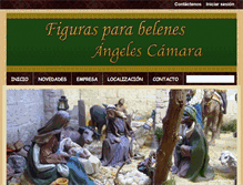 Tablet Screenshot of figurasparabelenesangelescamara.com